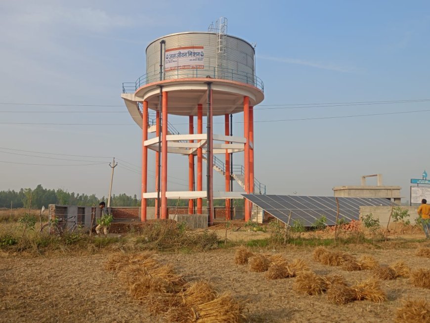 गांव ढका ता उजेरा मे ग्राम प्रधान और ठेकेदार पर युवक ने जबरन टंकी निर्माण का लगाया आरोप, डीएम ने जांच व कार्रवाई के दिए