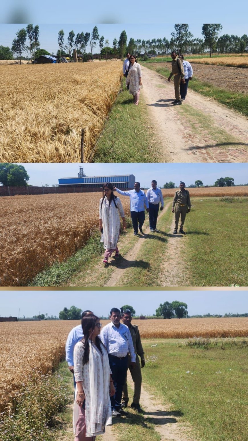 आंधी-बारिश के बीच ‘फील्ड मोड’ में प्रशासन, गांव-गांव पहुंचे अफसर