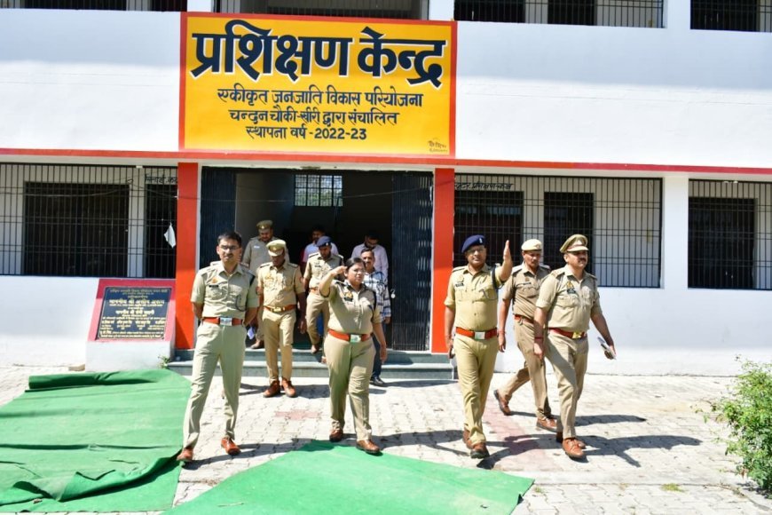 मुख्यमंत्री के आगमन को लेकर सुरक्षा कड़ी, एसपी ख्याति गर्ग ने किया निरीक्षण