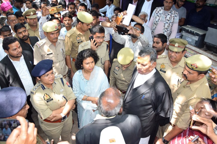 पारिवारिक विवाद में चली गोली, प्रशासन अलर्ट : डीएम-एसपी ने मौके से अस्पताल तक संभाली कमान ।