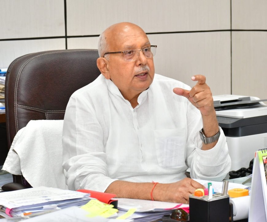 30 मई तक पूरा करें पहले चरण के वेदर स्टेशन बनाने का काम : कृषि मंत्री