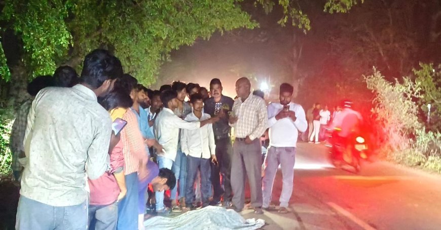 बेहजम मार्ग पर भीषण हादसा, महिला को कुचलकर फरार हुआ वाहन