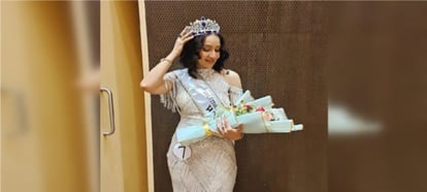 लखीमपुर की शिक्षिका गुलशरण मिश्रा बनीं मिसेज यूपी 2026, जिले का नाम किया रोशन