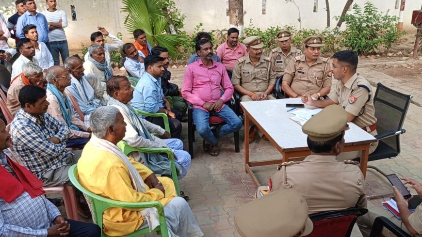 अम्बेडकर जयंती: खीरी में शांति बैठक आयोजित