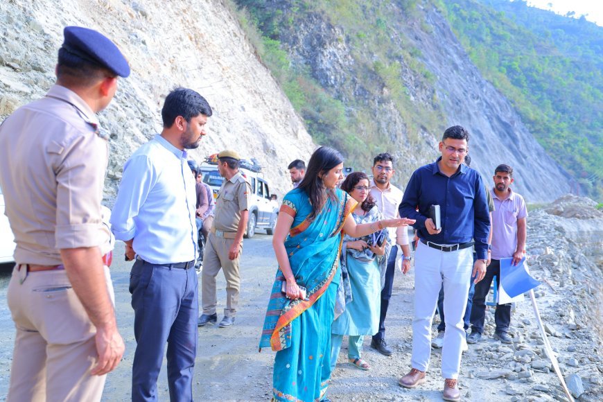 चारधाम यात्रा से पहले प्रशासन एक्शन मोड में, डीएम ने व्यवस्थाओं का किया स्थलीय निरीक्षण