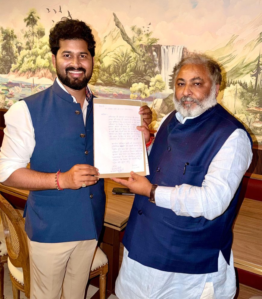 अकबरपुर में जल्द बनेगा ₹5.50 करोड़ की लागत से इलेक्ट्रिक चार्जिंग स्टेशन: विवेक मौर्य