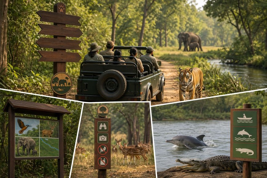 दुधवा, किशनपुर व कतर्नियाघाट में ‘स्मार्ट गाइड’ साइनेज से आसान होगा सफर, 3.11 करोड़ की योजना