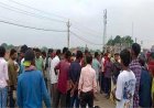 नेशनल हाईवे पर हुआ  भीषण हादसा, 22 वर्षीय युवक की मौत, भड़के लोगों ने किया हंगामा