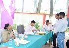 लखीमपुर खीरी: फरधान थाने में डीएम-एसपी ने सुनी शिकायतें