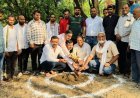 अयोध्या : भाजपा युवा मोर्चा के जिला महामंत्री आशीष तिवारी द्वारा खिरौनी नगर पंचायत में हुआ कोविदार वृक्षारोपण