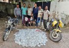 कच्ची शराब तस्करी पर आबकारी विभाग की बड़ी कार्रवाई, 3 तस्कर गिरफ्तार