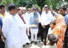 लखीमपुर खीरी: आंधी पीड़ित परिवार से मिले प्रभारी मंत्री नितिन अग्रवाल, राहत राशि और सरकारी मदद का दिया भरोसा