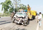 खगड़िया : NH-31 पर भीषण सड़क हादसा, शिक्षिका समेत 3 लोगों की मौत; मचा कोहराम