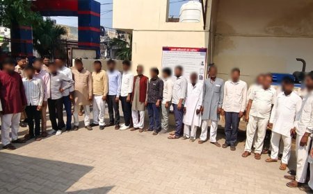 मुरादाबाद : टोल कर्मियों से मारपीट और जातिसूचक टिप्पणी करने वाले 24 गिरफ्तार