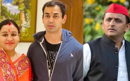 लखनऊ: सपा प्रमुख अखिलेश यादव के भाई प्रतीक यादव का निधन, परिवार में शोक की लहर