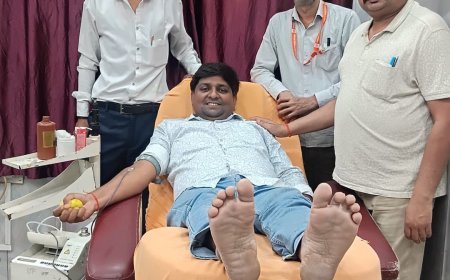 सुल्तानपुर: 32 साल की उम्र में 43वां रक्तदान: अखिलेश सिंह पर्वत बने युवाओं के लिए प्रेरणा