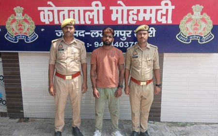 लखीमपुर खीरी: मोहम्मदी पुलिस ने दुष्कर्म और पॉक्सो एक्ट के वांछित अभियुक्त को किया गिरफ्तार