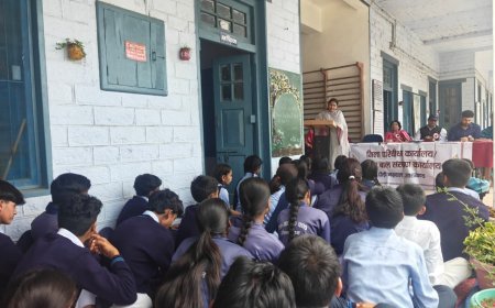 बाल विवाह रोकथाम को लेकर लैन्सडाउन में छात्र-छात्राओं को किया गया जागरूक