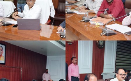 लखीमपुर खीरी: डीएम अंजनी कुमार सिंह ने सीएम डैशबोर्ड व सीएमआईएस पोर्टल की समीक्षा की, योजनाओं में तेजी लाने के निर्देश