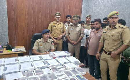 लखीमपुर खीरी: साइबर क्राइम पुलिस की बड़ी कार्रवाई, अंतरजनपदीय साइबर ठगी गिरोह के 12 सदस्य गिरफ्तार