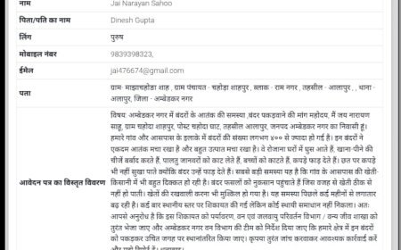 अम्बेडकर नगर : बंदरों के आतंक से सहमे ग्रामीण, वन विभाग से कार्रवाई की मांग