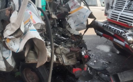 लखीमपुर खीरी: ईसानगर सड़क हादसा: ओवरलोड मैजिक ने ली 9 लोगों की जान, सिस्टम पर उठे सवाल