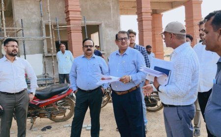 मिर्ज़ापुर : पर्यटन परियोजनाओं की प्रगति एवं गुणवत्ता का पर्यटन महानिदेशक द्वारा गया स्थलीय निरीक्षण