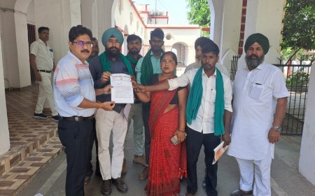 पीलीभीत: गेहूं खरीद में लापरवाही और गन्ना भुगतान में देरी पर भड़के किसान