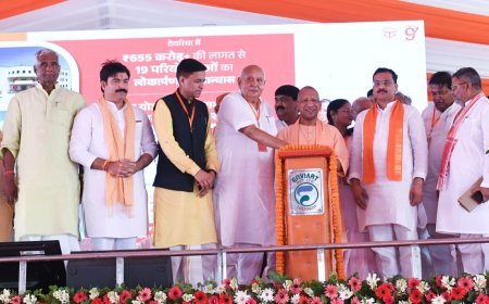देवरिया में 655 करोड़ की 19 परियोजनाओं का शिलान्यास, सीएम योगी बोले- विकास की रफ्तार नहीं रुकेगी