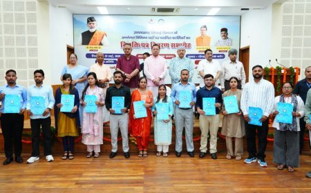 देहरादून :  सीएम धामी ने 483 अभ्यर्थियों को प्रदान किये नियुक्ति पत्र