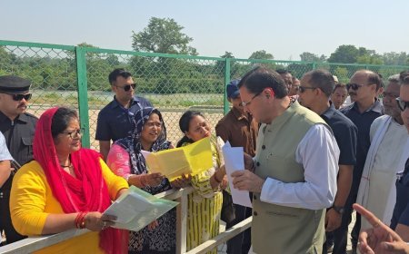 उधम सिंह नगर : सीएम धामी ने सुनी जनता व जनप्रतिनिधियों से मुलाकात कर जनसमस्याएं