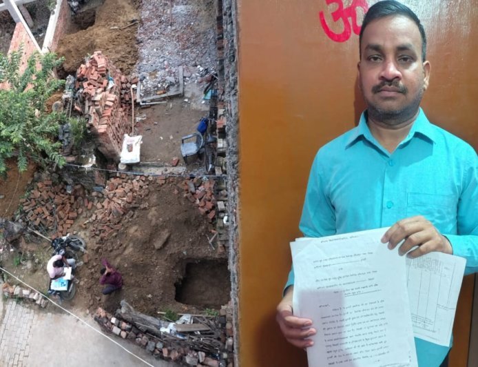 अयोध्या: रामनगरी में सिस्टम से हारा पीड़ित,    बोला न्याय नहीं मिला तो करेंगे पलायन