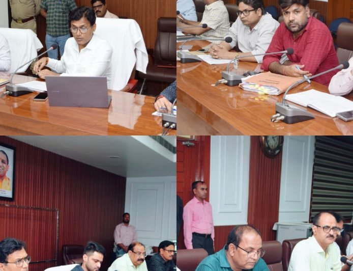 लखीमपुर खीरी: डीएम अंजनी कुमार सिंह ने सीएम डैशबोर्ड व सीएमआईएस पोर्टल की समीक्षा की, योजनाओं में तेजी लाने के निर्देश