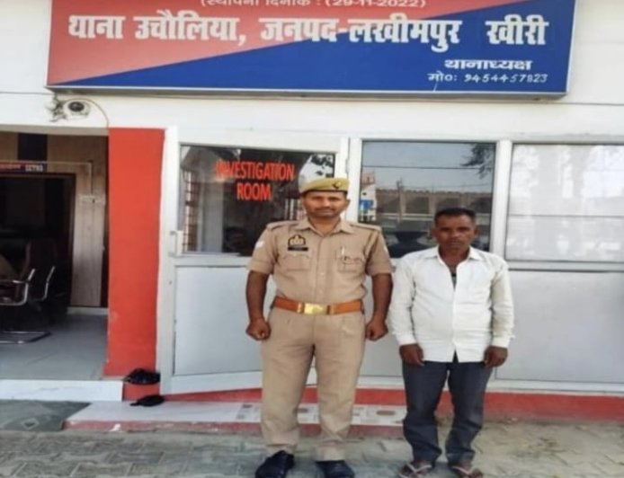 लखीमपुर खीरी: बाबा साहब आंबेडकर का झंडा जलाने वाला आरोपी गिरफ्तार, उचौलिया पुलिस ने भेजा जेल