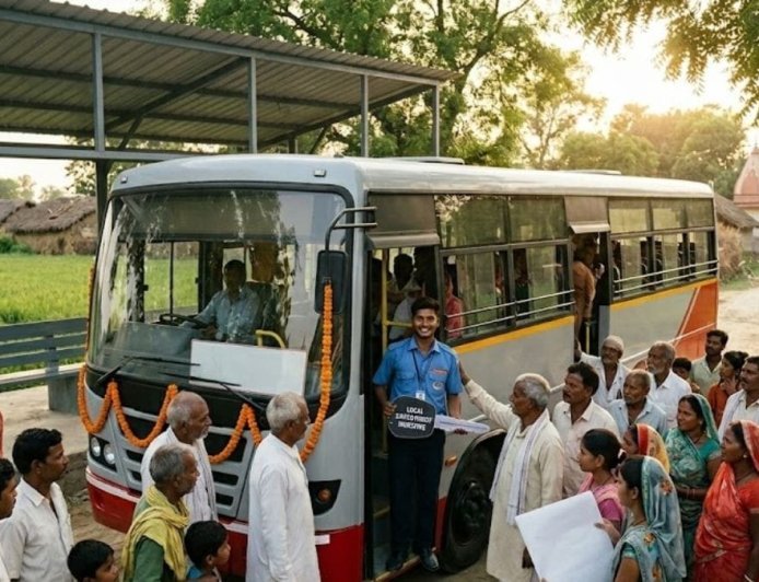 ग्रामीण बस सेवा के नाम पर खुली लूट और दबंगई, परिवहन निगम कर्मचारियों में आक्रोश