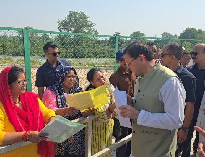उधम सिंह नगर : सीएम धामी ने सुनी जनता व जनप्रतिनिधियों से मुलाकात कर जनसमस्याएं