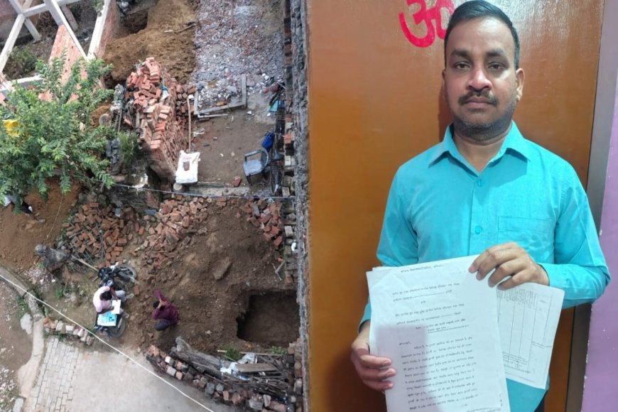 अयोध्या: रामनगरी में सिस्टम से हारा पीड़ित,    बोला न्याय नहीं मिला तो करेंगे पलायन