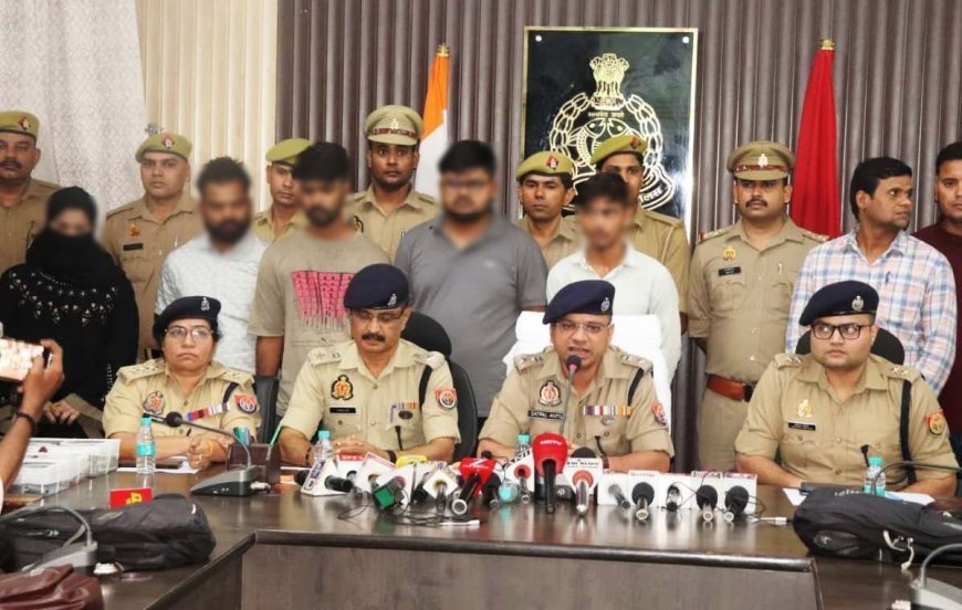 मुरादाबाद : पीतल कारोबारी के घर डकैती का खुलासा, बेटी ने ही रची थी वारदात की साजिश