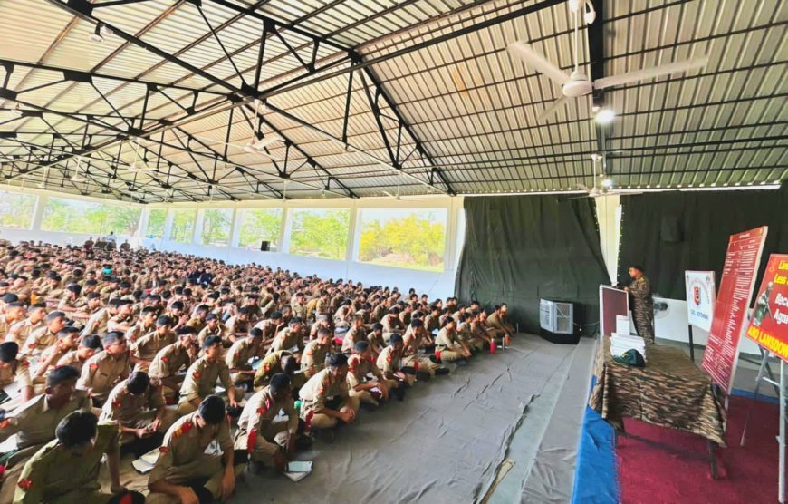 पौड़ी : एनसीसी कैडेट्स के लिए एआरओ लैंसडाउन ने आयोजित किया आउटरीच कार्यक्रम