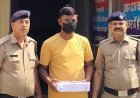 देहरादून : रंगदारी तथा जानलेवा हमले का आरोपी अमन अवैध तमंचे के साथ गिरफ्तार