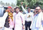 उन्नाव : समाजवादी पार्टी के नेता नारायण पाल के नेतृत्व में निकाला गया रोड शो l