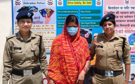 देहरादून: 5 किलो 992 ग्राम अवैध गांजे के साथ महिला तस्कर निर्मला गिरफ्तार