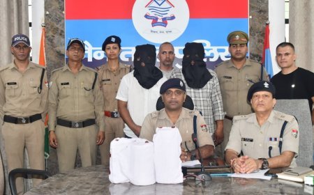 नैनीताल : 1.85 करोड़ रुपये की स्मैक के साथ 02 तस्कर गिरफ्तार