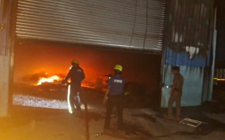 नैनीताल : अमेज़न के गोदाम में लगी आग। दो कर्मियों की मौत