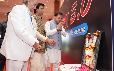 नैनीताल : कवि केवल शब्दों के निर्माता नहीं, वे समाज के चिंतक, मार्गदर्शक और प्रेरक भी : धामी