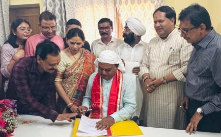 देहरादून : रामपाल सिंह ने ग्रहण किया बीस सूत्री कार्यक्रम एवं कार्यान्वयन समिति के उपाध्यक्ष का पद