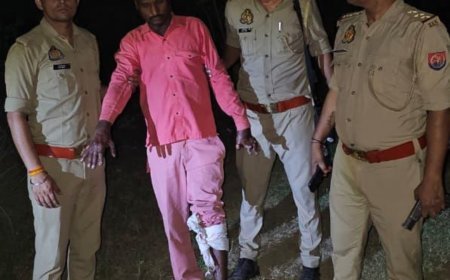 हरदोई : पुलिस मुठभेड़ में चार शातिर बाइक चोर गिरफ्तार, छह वारदातों का खुलासा