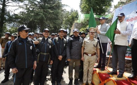 चमोली : नन्दा देवी बायोडायवर्सिटी मॉनिटरिंग एक्सपीडिशन दल रवाना