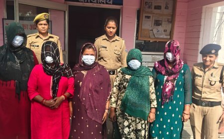 हरिद्वार : पेंटागन मॉल के स्पा सेंटर पर छापेमारी, अश्लील हरकतें कर रही 05 महिलाएं गिरफ्तार