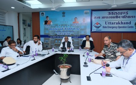 देहरादून : मानसून जनित आपदाओं से निपटने के लिए क्षमता निर्माण पर जोर